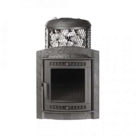 Печь банная ProMetall Атмосфера L комбинированная сетка-ламель Верде Гватемала в Лиде