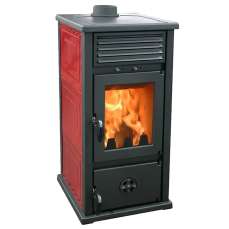 Купить Печь THERMO VESTA PLUS красная (с теплообменником) в Лиде в Лиде