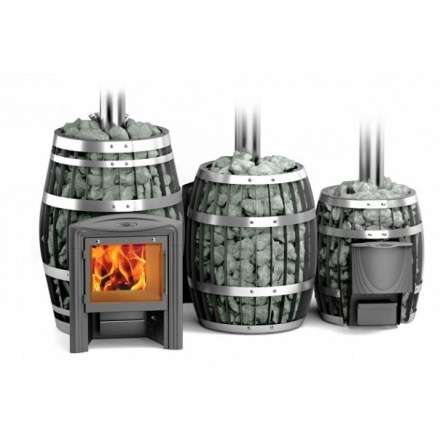 Печь для бани Термофор Саяны II Carbon Витра ЗК в Лиде