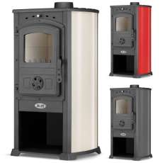 Печь-камин Blist Zar красная фото в Лиде