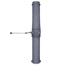 Чугунный шиберный модуль L-1000мм купить в Лиде