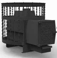 Чугунная банная печь Kennet Бастион 22 сетка витая в Лиде