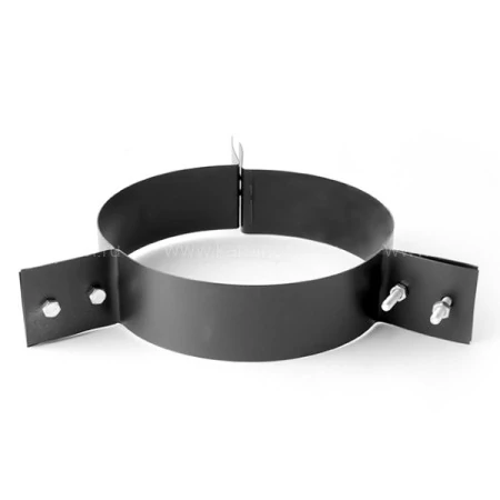 Хомут BLACK (AISI 430/0,5мм) под растяжку д.250 Амазонка бай фото Хомут BLACK (AISI 430/0,5мм) под растяжку д.250 купить в Лиде