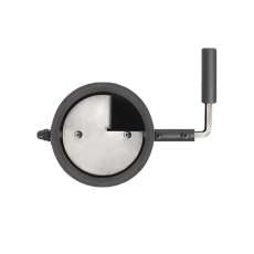 Шибер чугунный поворотный L-500 мм диамтер 115-120 мм в Лиде