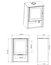 Печь-камин Мета-Бел Севан 7 в Лиде