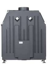 Каминная топка Экокамин Альфа 1000 B подовая черный шамот в Лиде