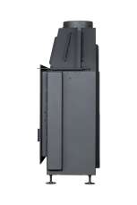 Каминная топка Экокамин Альфа 1000 B подовая черный шамот в Лиде