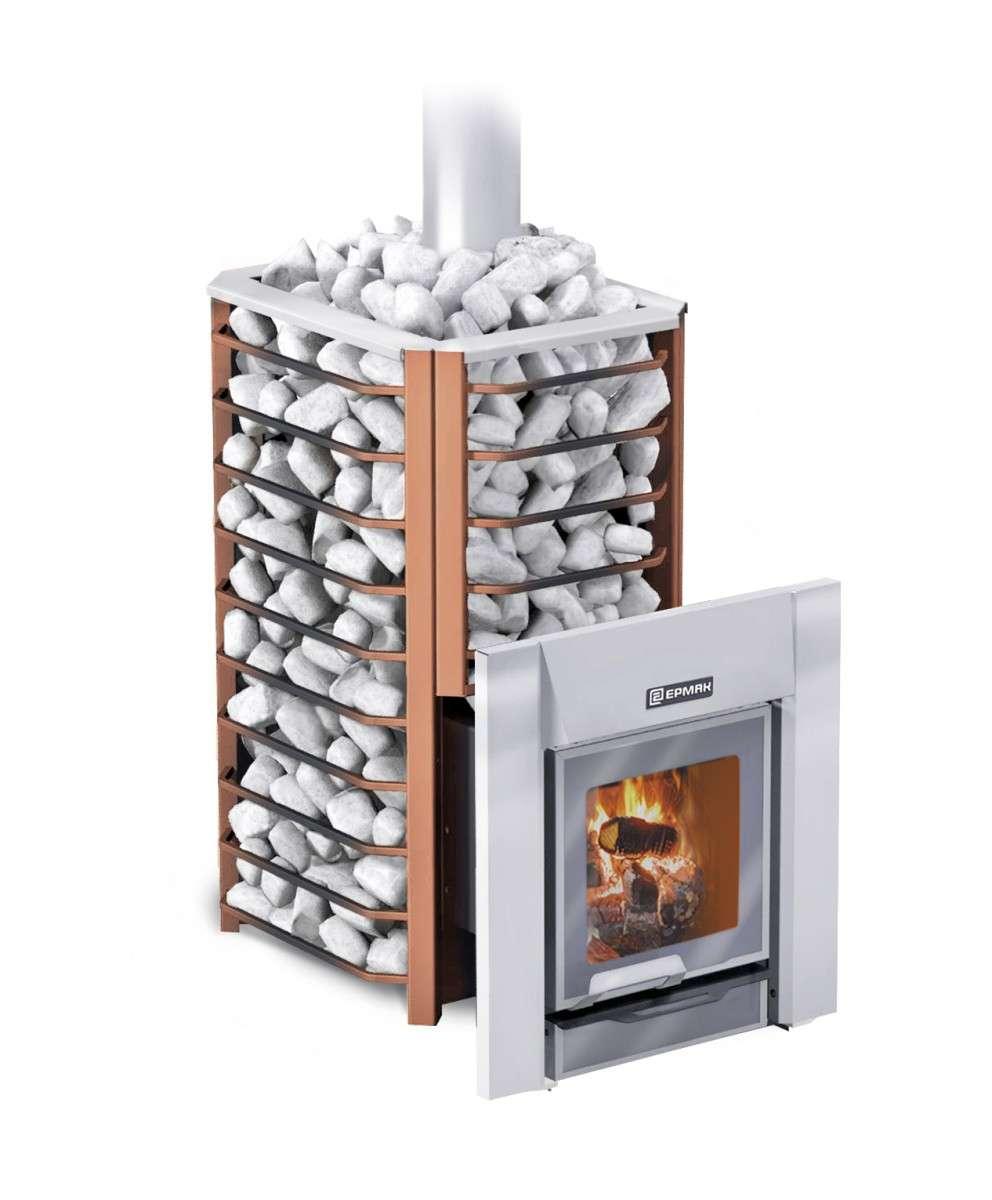 Печь банная ЕРМАК 16 Сетка Премиум Сталь Амазонка бай фото в Лиде