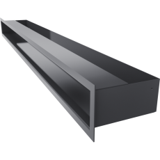 Решетка люфт 90х1000 (графит) Амазонка бай фото в Лиде