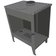 Купить Печь-камин Печь-камин Пегас Опти 180 сталь в Лиде Амазонка бай фото в Лиде