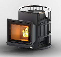 Печь для бани КРОНОС Колизей 24 ВСЧ Панорама Амазонка бай фото в Лиде