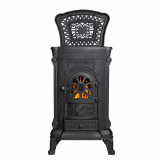 Чугунная ПЕЧЬ-КАМИН Везувий А-07 Антрацит в Лиде