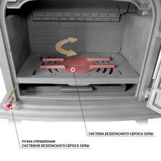 Печь-камин Везувий HR-15 Антрацит в Лиде