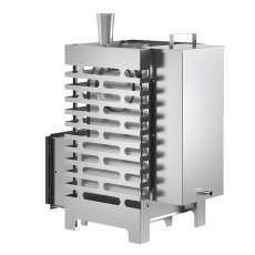 Печь для бани Везувий ASTON 16 INOX стекло АКВА в Лиде