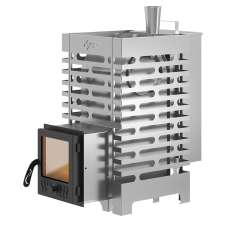 Печь для бани Везувий ASTON 16 INOX стекло АКВА в Лиде