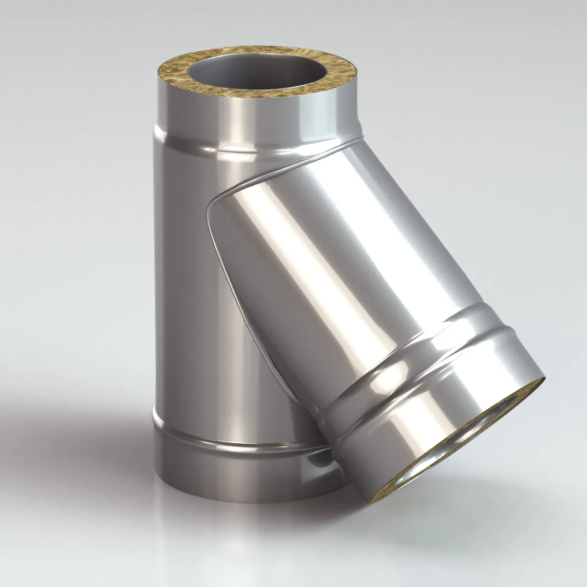 Сэндвич-тройник 45 304/430 1,0, изол. 50 мм в Лиде