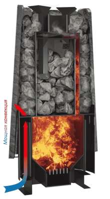 Печь банная Grill'D Cometa Vega 180 Short Pro в Лиде