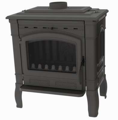 Печь-камин FireWay Gunter N чёрный в Лиде