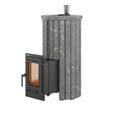 Печь для бани Эверест Steam Master 24 ЧУГУН Ламель Талькохлорит в Лиде