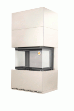 Камин Родос 800 СЛОНОВАЯ КОСТЬ шамот белый в Лиде