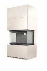 Камин Родос 800 СЛОНОВАЯ КОСТЬ шамот черный в Лиде