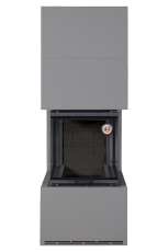 Камин Родос 900 ГРАФИТ, шамот черный в Лиде