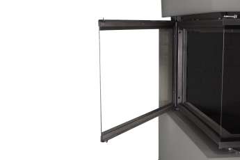 Камин Родос 900 ГРАФИТ, шамот черный в Лиде