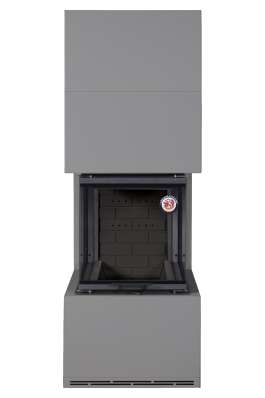 Камин Родос 900 ГРАФИТ, шамот черный в Лиде