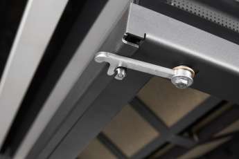 Камин Родос 900 ЧЕРНЫЙ, шамот белый в Лиде