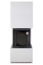 Камин Родос 900 СЛОНОВАЯ КОСТЬ, шамот черный в Лиде