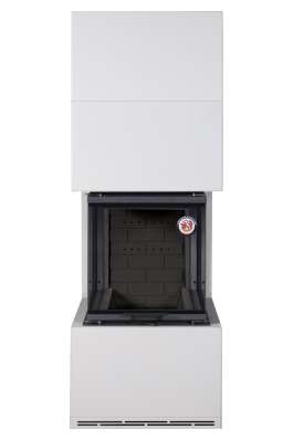 Камин Родос 900 СЛОНОВАЯ КОСТЬ, шамот черный в Лиде