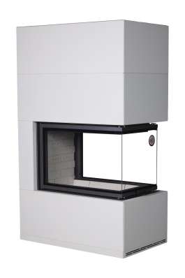 Камин Родос 900 СЛОНОВАЯ КОСТЬ, шамот белый в Лиде