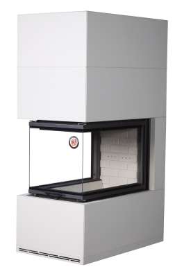 Камин Родос 900 СЛОНОВАЯ КОСТЬ, шамот белый в Лиде