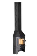 Камин МЮНХЕН ПРИСТЕННО УГЛОВОЙ КОМПАКТ графит в Лиде