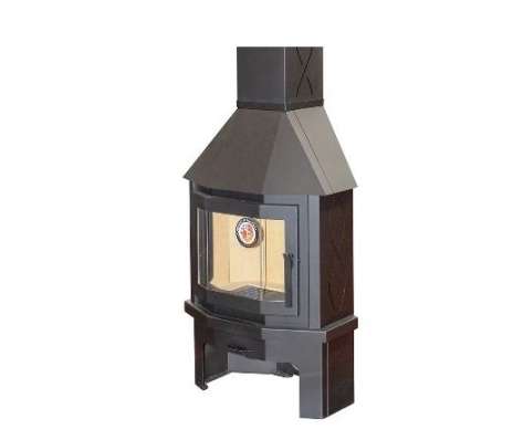 Камин МЮНХЕН ПРИСТЕННО УГЛОВОЙ КОМПАКТ графит в Лиде