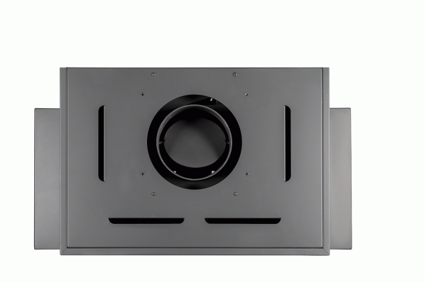 Камин МАДРИД на дровнике Гигант центральный черный\белый шамот в Лиде