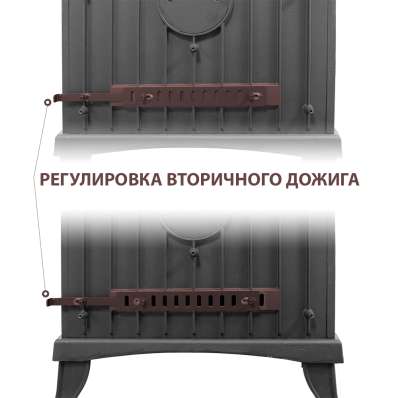 Печь-камин Везувий KZ-14Р Антрацит в Лиде