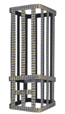 Сетка на трубу для Ураган 300х300х750 Гефест ЗК 35/40/45 под шибер купить в Лиде