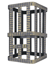 Сетка на трубу для Ураган (250х250х320) Гефест ЗК 18/25/30, Гром 30 под шибер купить в Лиде