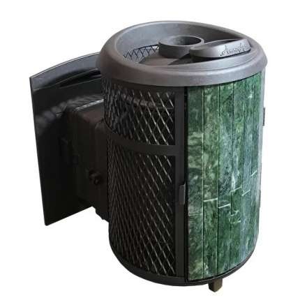 Банная печь ProMetall Атмосфера комбинированная сетка-ламель «Змеевик» Амазонка бай фото в Лиде