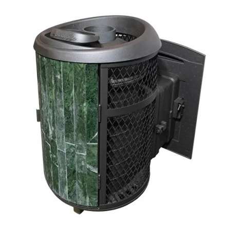 Банная печь ProMetall Атмосфера комбинированная сетка-ламель «Змеевик» в Лиде