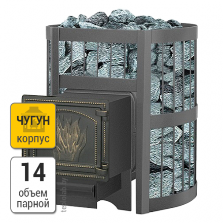 Печь для бани Везувий Легенда Стандарт 12 (ДТ-3) в Лиде