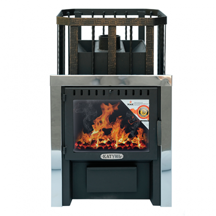 Печь банная Катунь со стеклом в Лиде