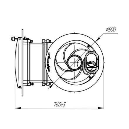 Банная печь ProMetall Атмосфера ламели Жадеит в Лиде