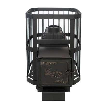 Печь банная чугунная СИБИРЬ 21 облегченная топка в Лиде