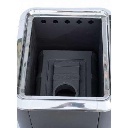 Печь банная Сибирь-18 (панорамное стекло, конвекционная) в Лиде