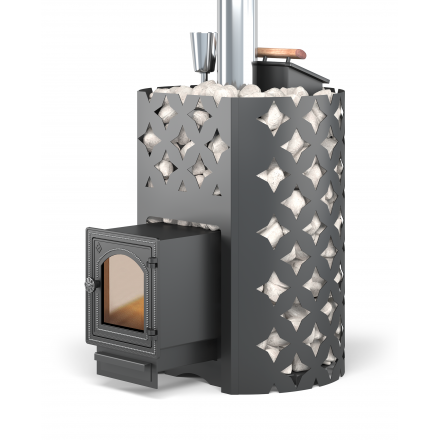 Банная печь ЭТНА 18 (ДТ-4С) ЗК Амазонка бай фото в Лиде