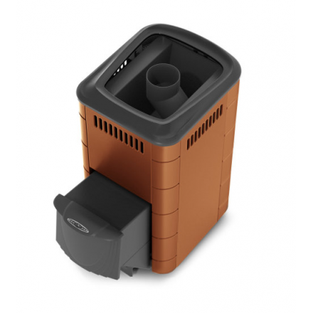 Печь для бани Термофор Тунгуска 2017 Inox ДА терракота купить в Лиде