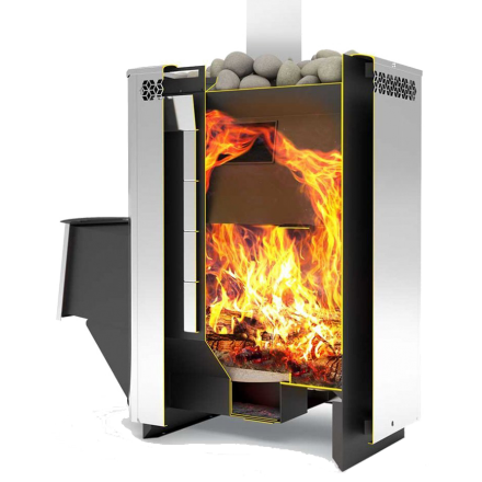 Печь для бани Теплодар Сахара-16 ЛНЗП Профи в Лиде