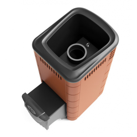 Печь для бани Термофор Каронада XXL Heavy Metal ДА терракота Амазонка бай фото в Лиде